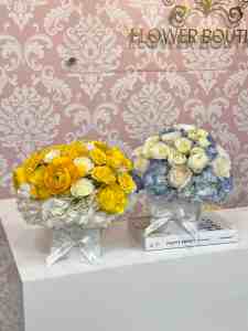 Divine Mini 4” Box Mixed Fresh Flowers